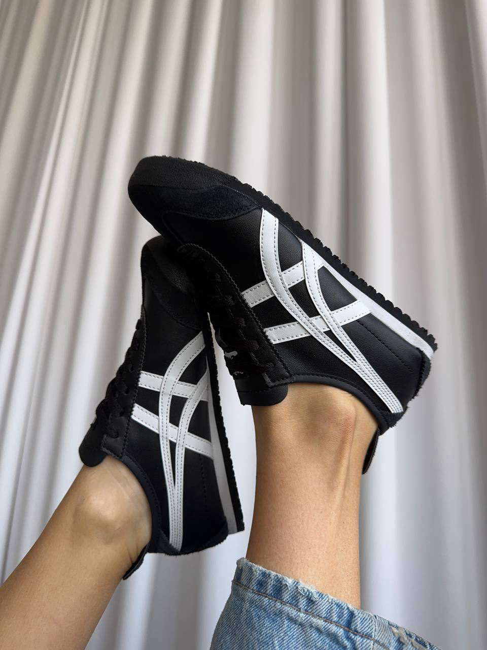 Asics Onitsuka Tiger Mexico 66 Black — фото 3