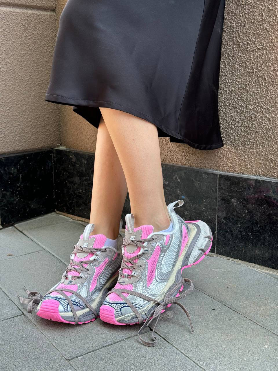 Balenciaga 3Xl Pink/Silver — фото 2