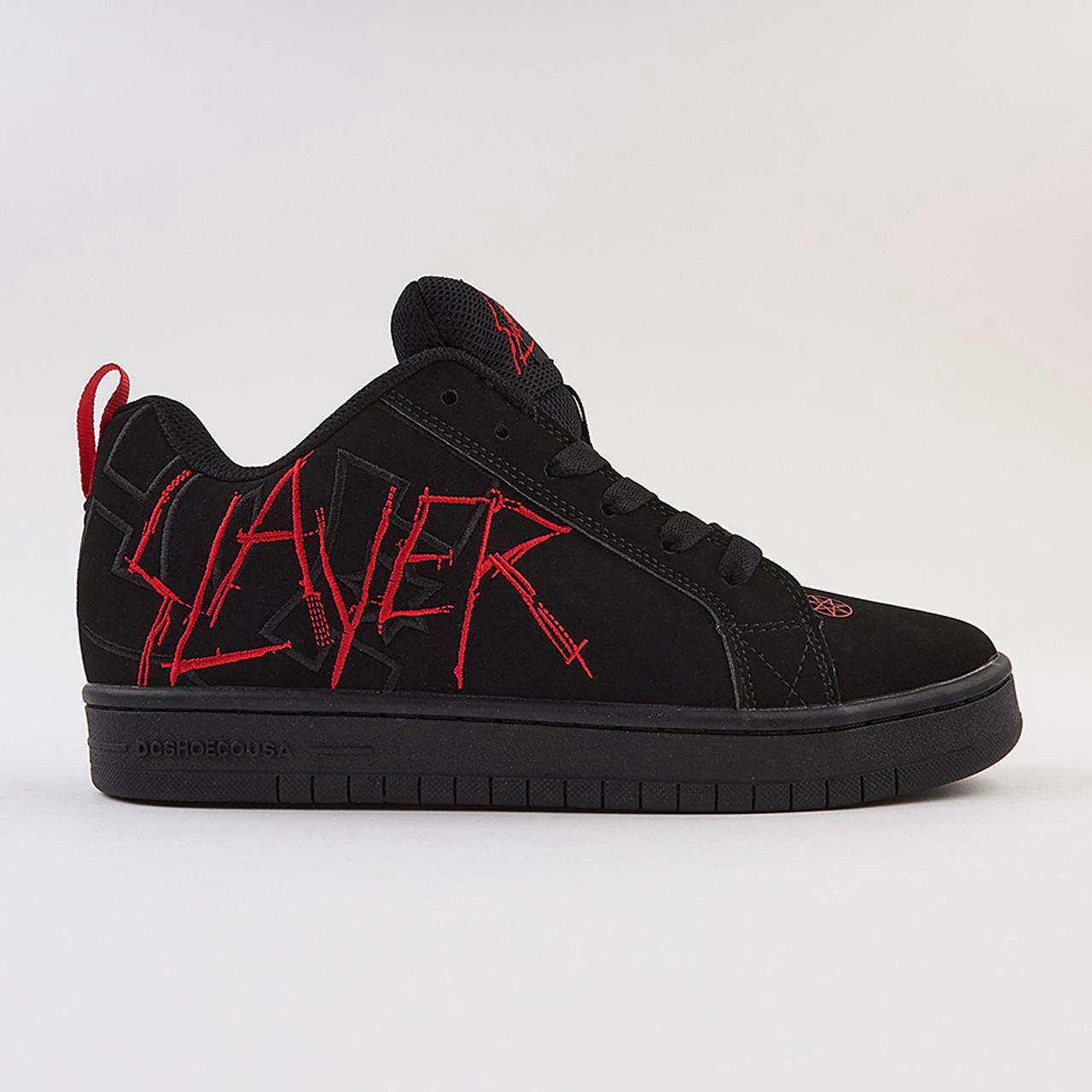 DC Shoes DC x Slayer Court Graffik Black Red — фото 2