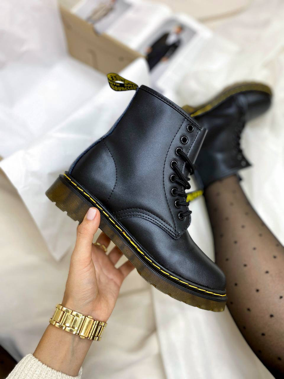 Dr. Martens 1460 Black (Розпродаж) — фото 4