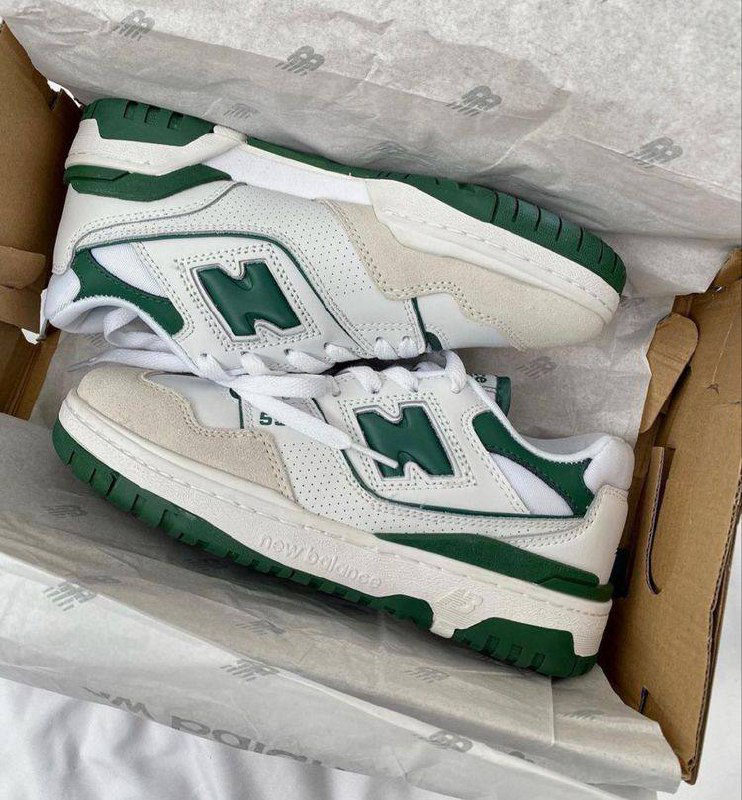 New Balance 550 White Green РОЗПРОДАЖ — фото 5