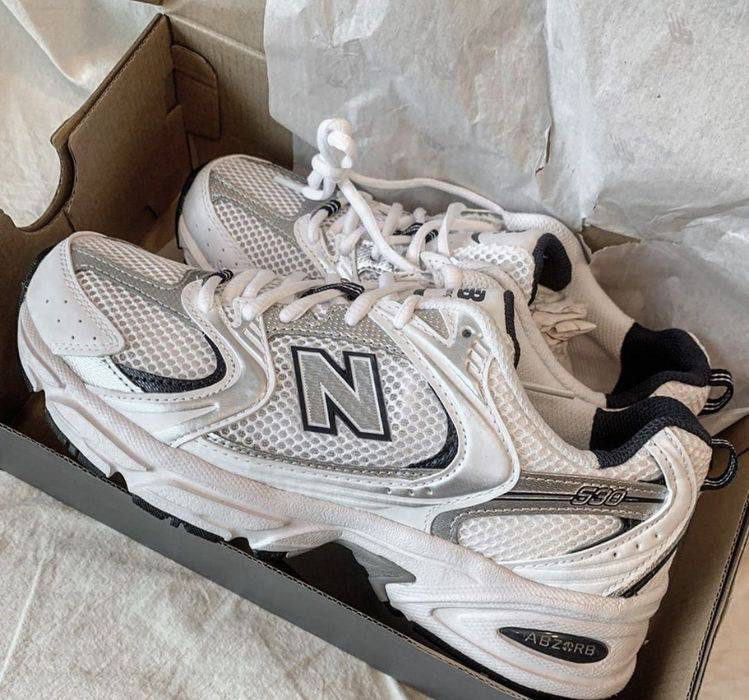 New Balance 530 White Silver Lux — фото 4