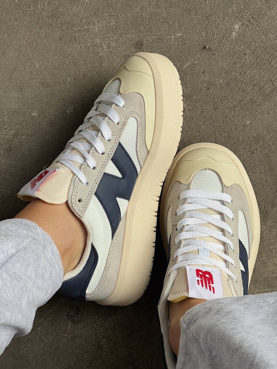New Balance CT302 Beige/Blue — фото 2