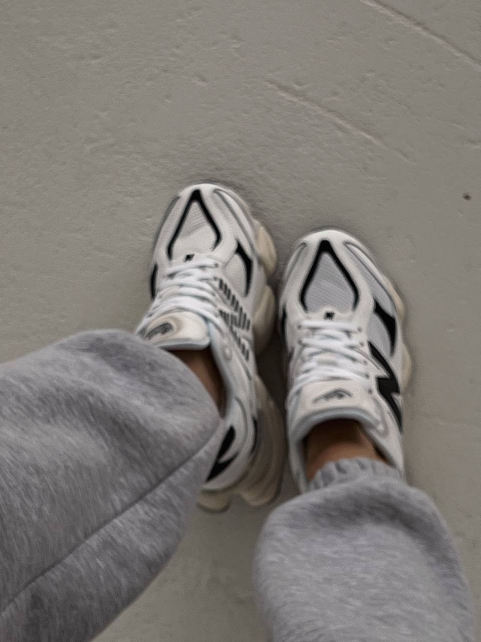 New Balance 9060 White Black — фото 2