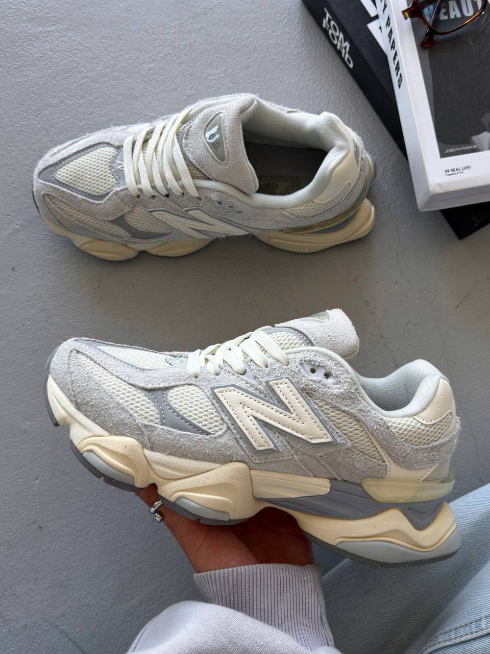 New Balance 9060 Quartz Grey — фото 2