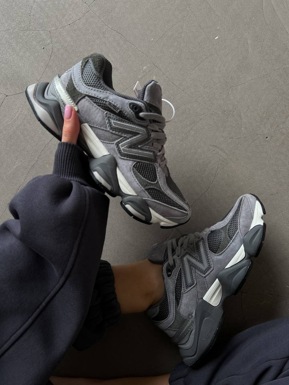 New Balance 9060 x Joe Freshgoods Dark Grey — фото 2