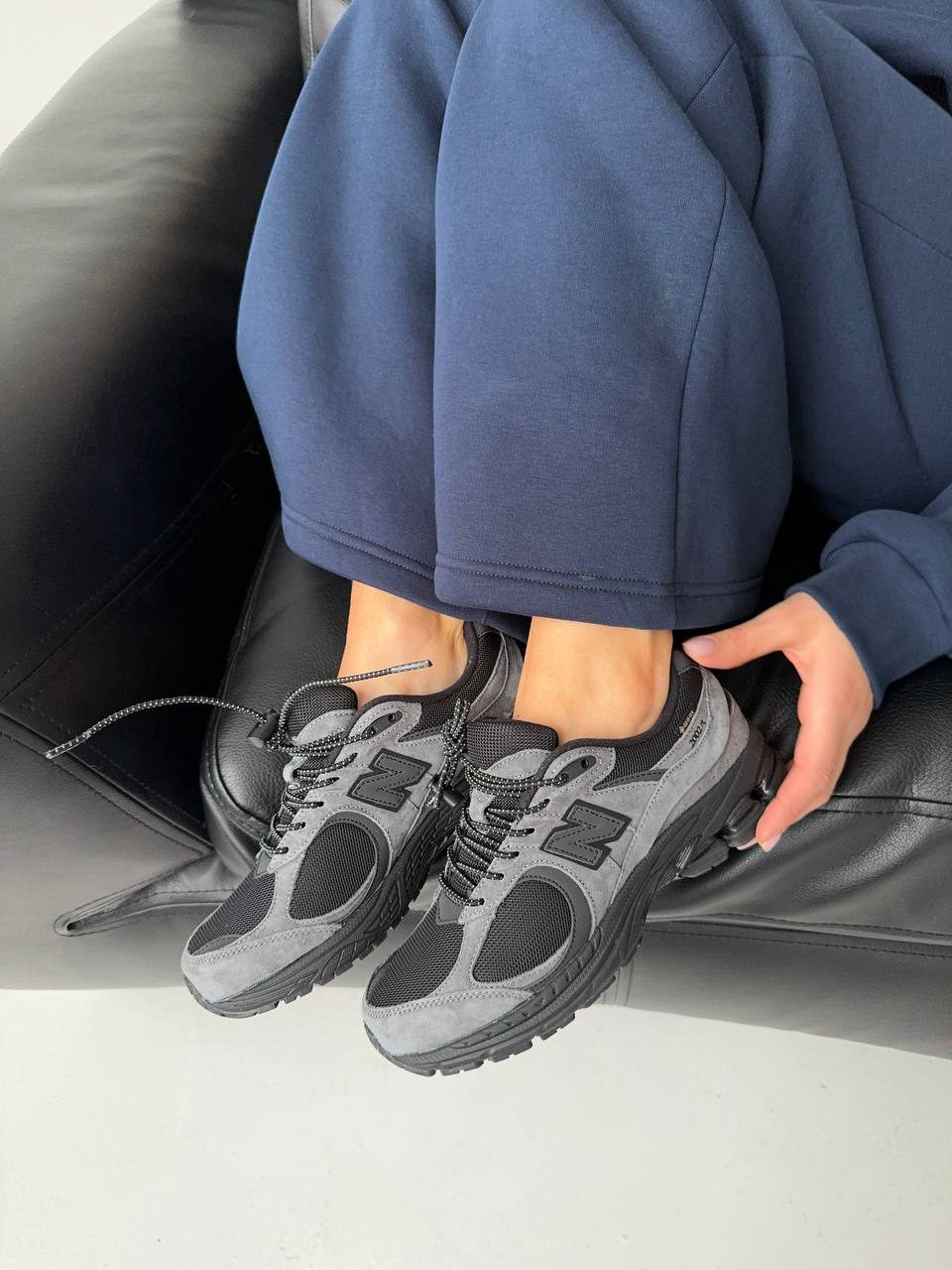 New Balance 2002R GORE-TEX “Grey/Black” — фото 2