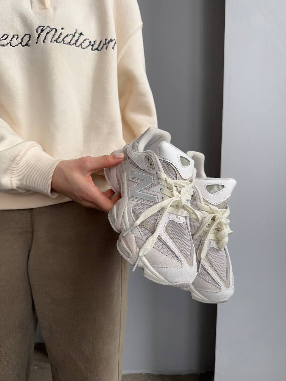 New Balance 9060 Light Beige — фото 3