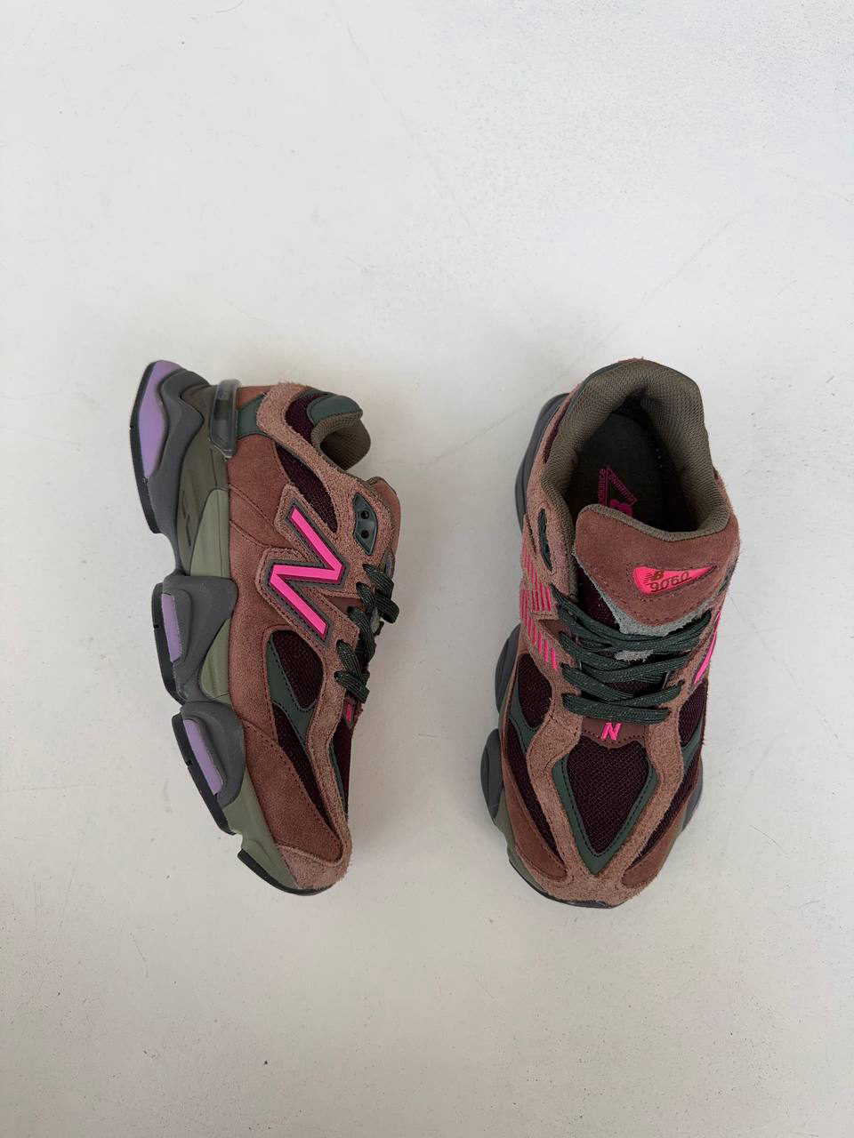 New balance 9060 Burgundy Pink — фото 3