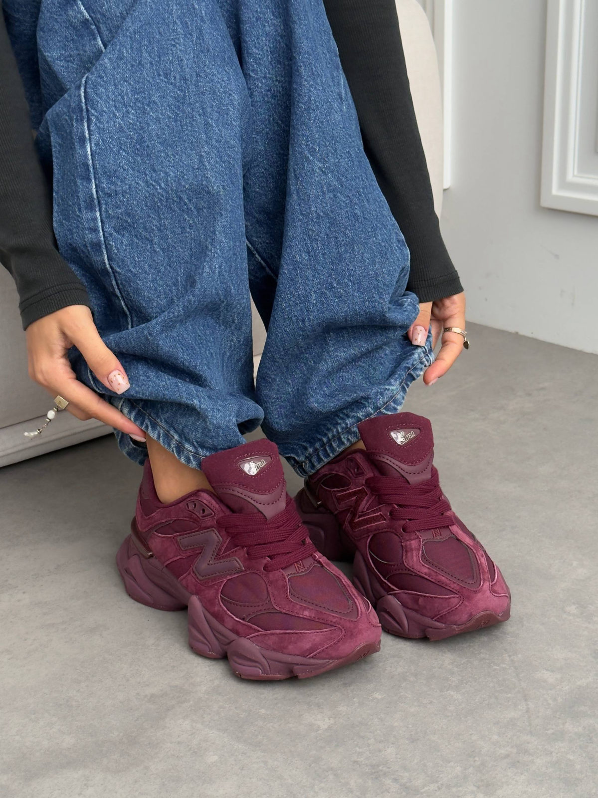 New balance 9060 Burgundy — фото 2
