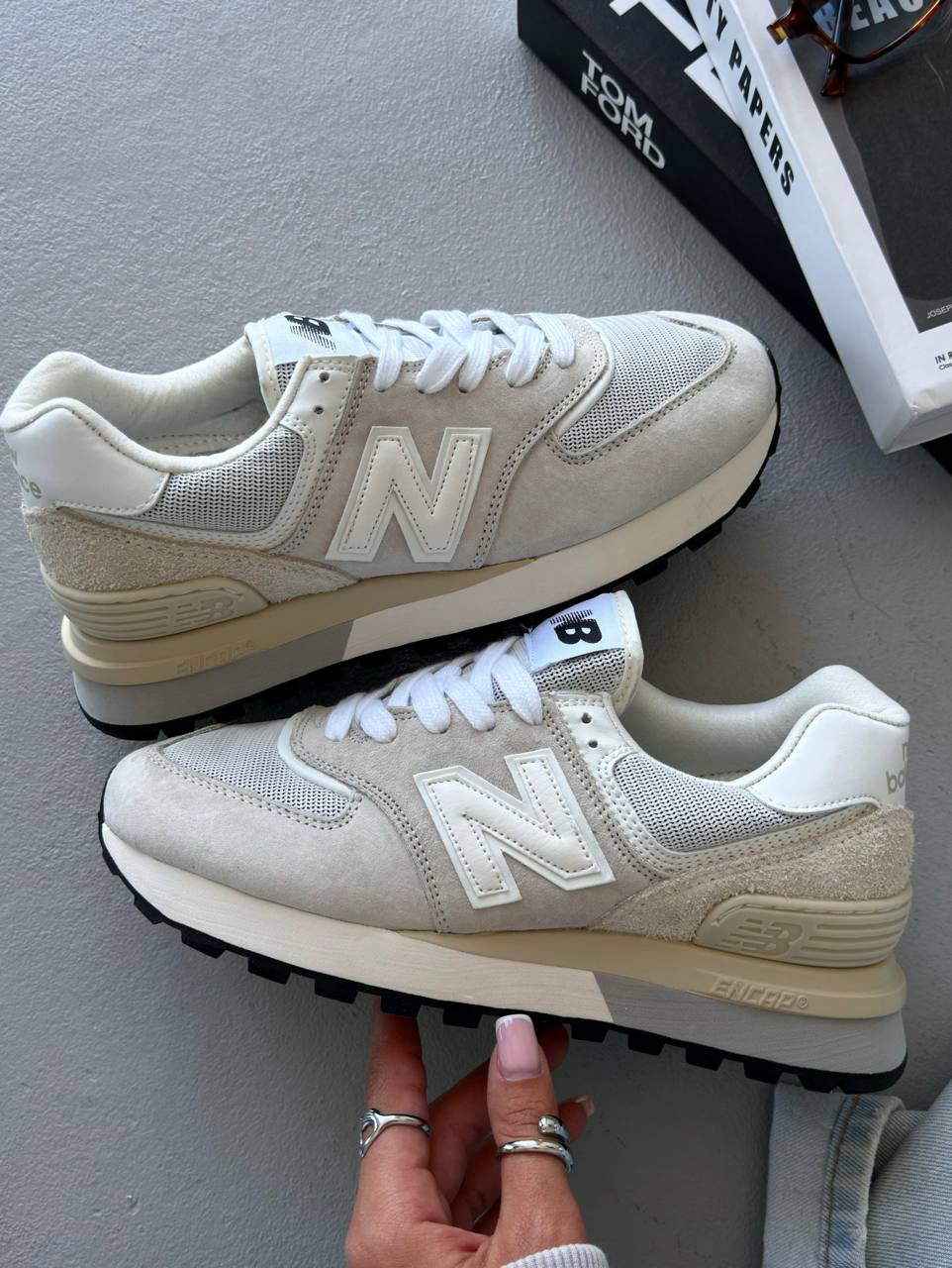 New Balance 574 Legacy White — фото 2