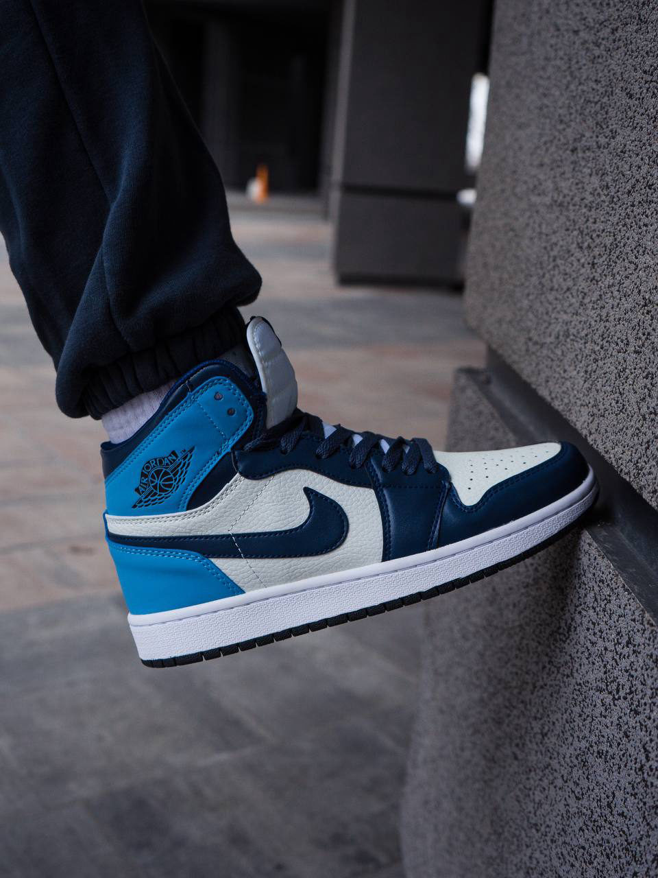 Air Jordan Retro High Blue — фото 6