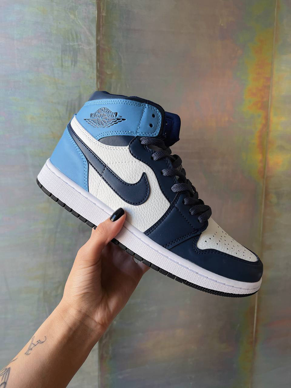 Air Jordan Retro High Blue — фото 3