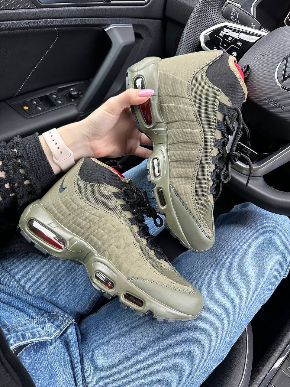 Nike 95 Sneakerboot Green — фото 2