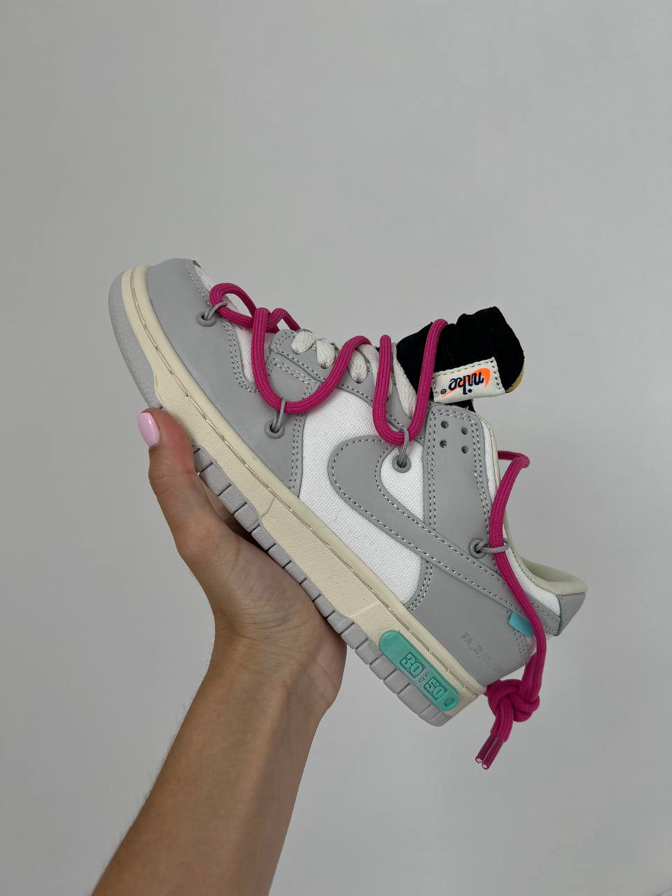 Nike Dunk Low Off-White Lot 30/50 — фото 2
