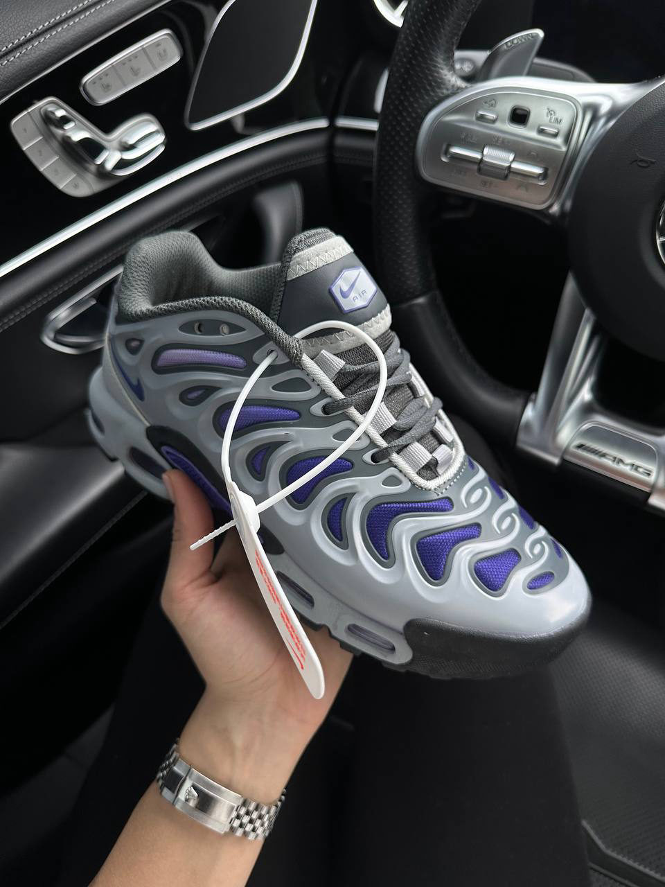 Nike Air Max Tn Plus Drift Grey Purple — фото 2