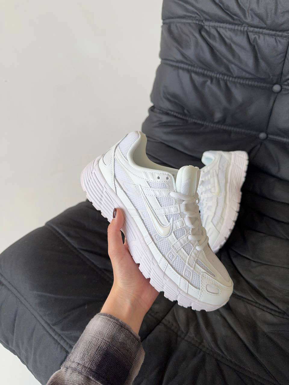Nike P-6000 White — фото 3