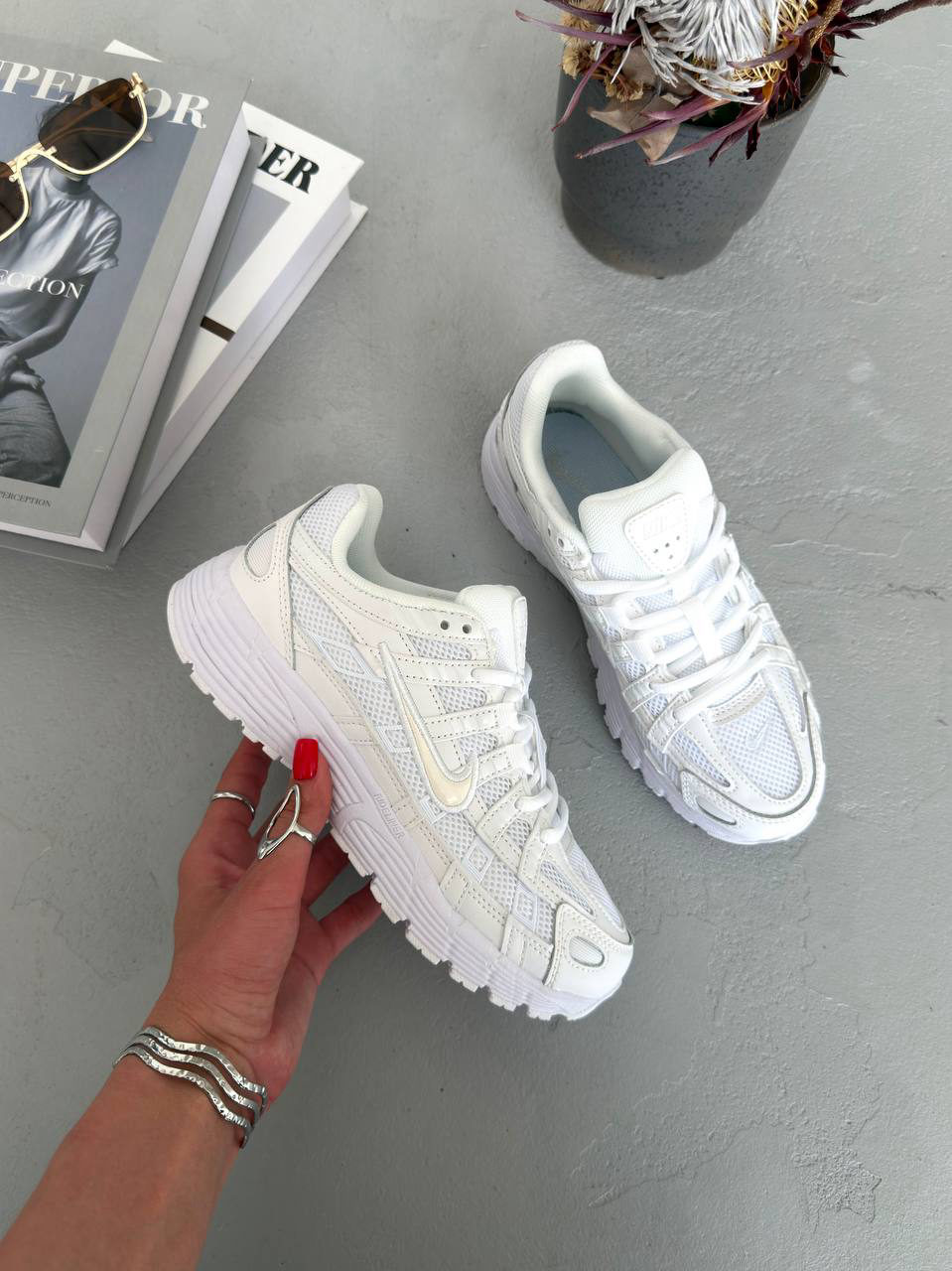 Nike P-6000 White — фото 2