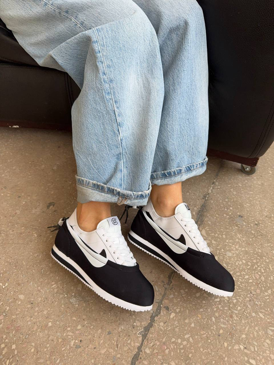 Nike Cortez x Clot Clotez Bruce Lee White Black — фото 3