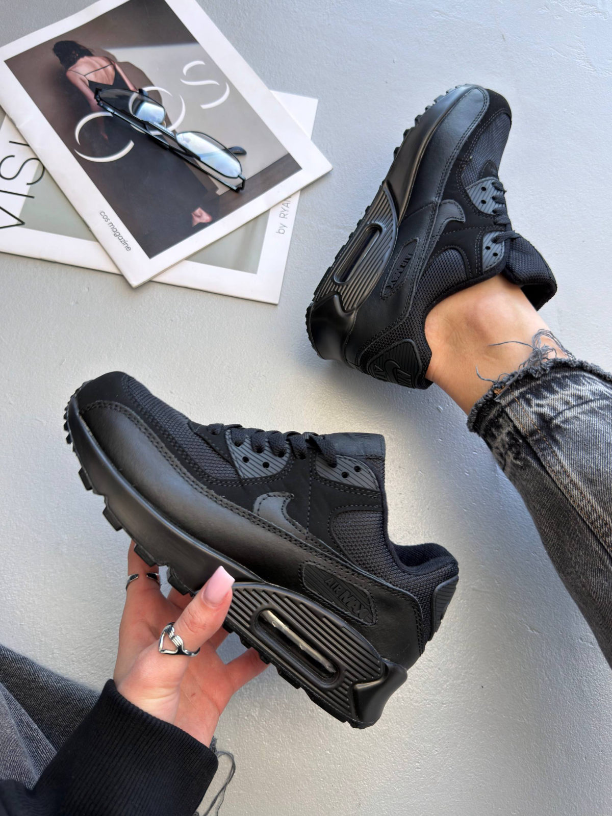 Nike Air Max 90 Black — фото 3