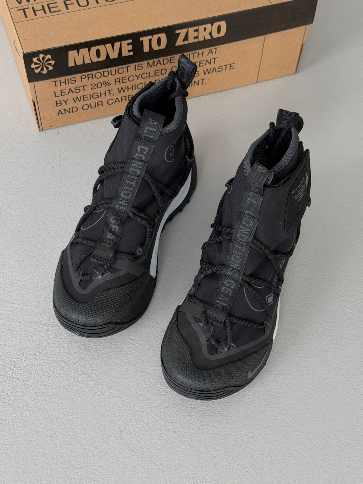 Nike ACG Air Terra Antarktik GORE-TEX Black White — фото 2