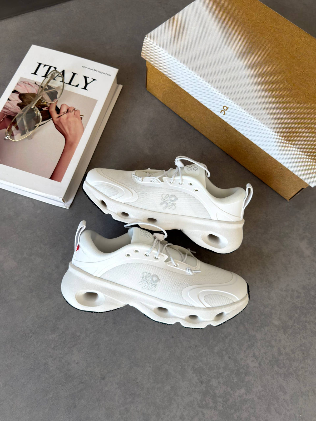 Loewe x On Running Cloud Solo White — фото 2