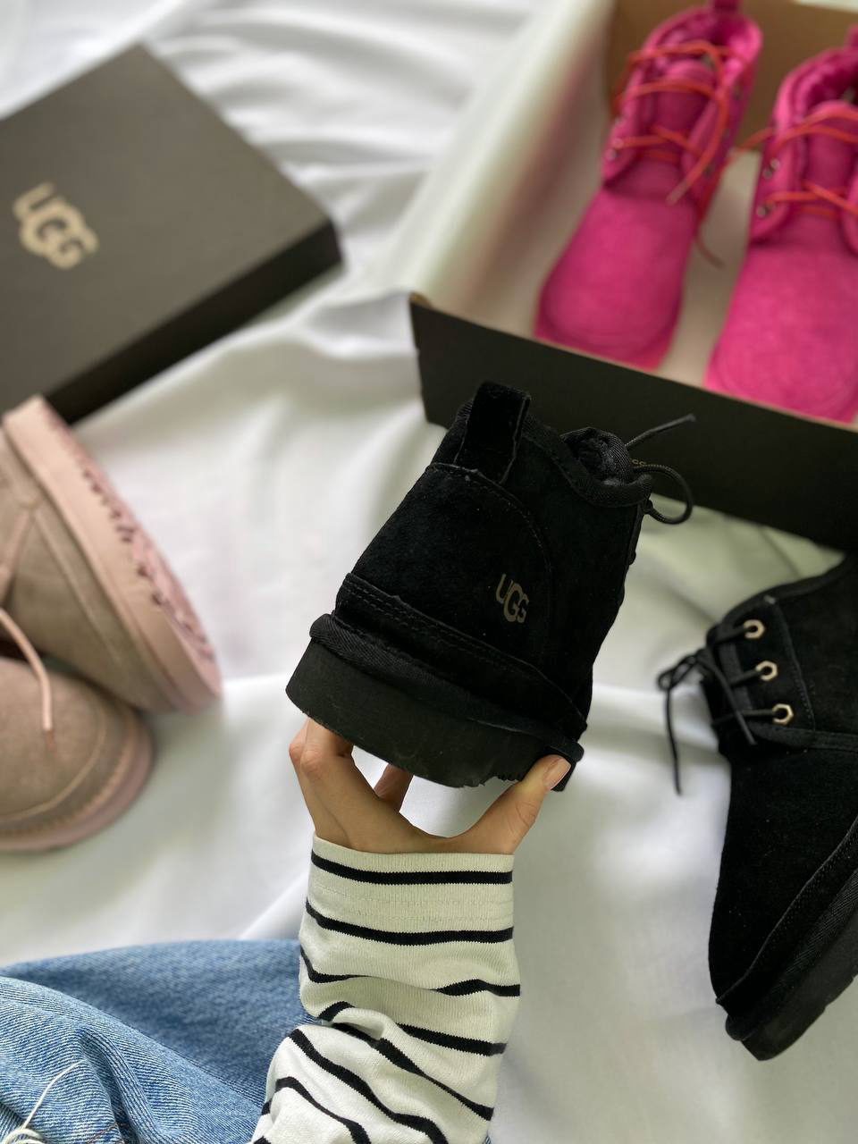 UGG Neumel Black РОЗПРОДАЖ — фото 5
