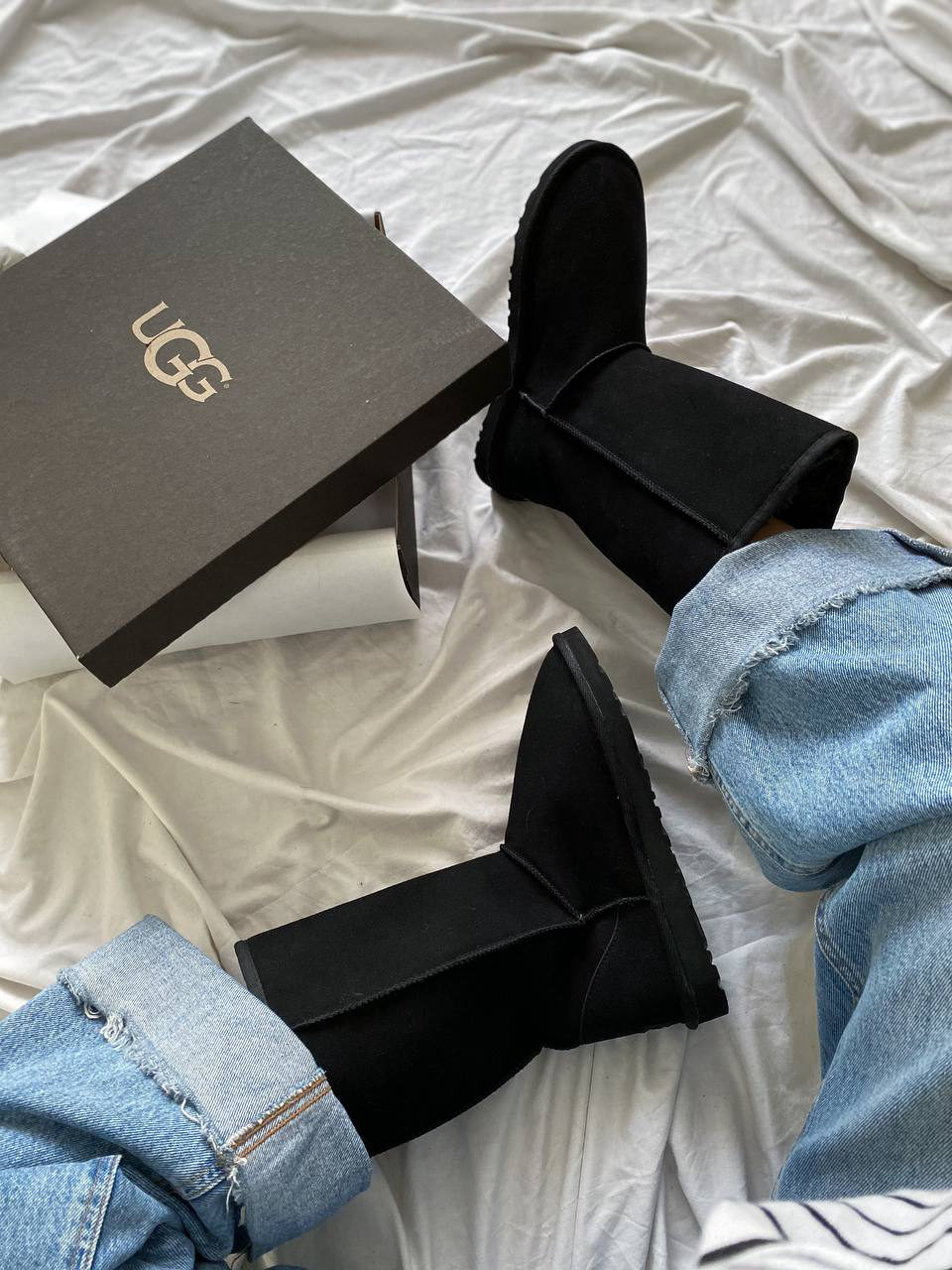 UGG Classic Tall II Boot Black (Распродажа) — фото 2
