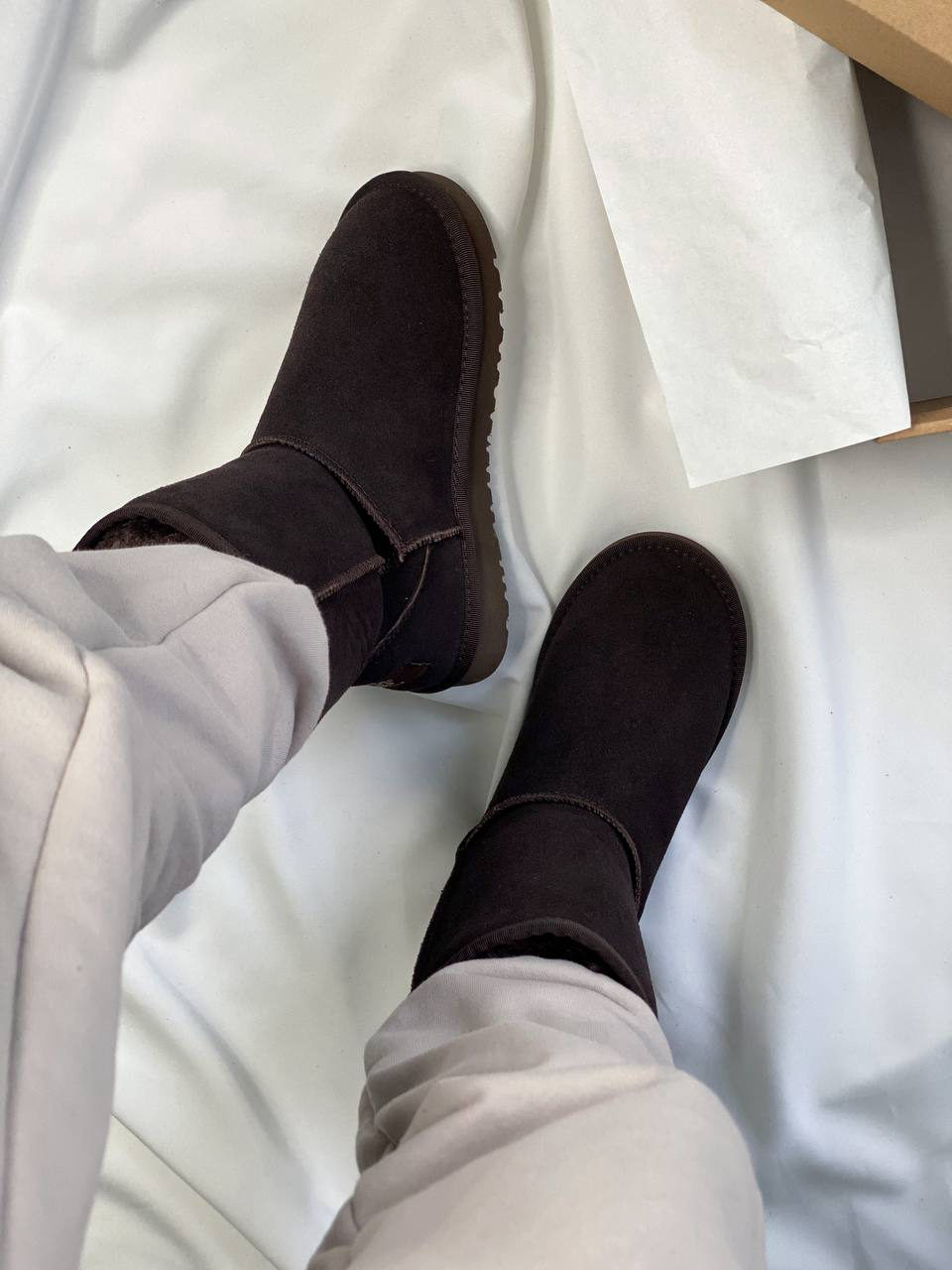 UGG Classic Short Brown Umber (Распродажа) — фото 2