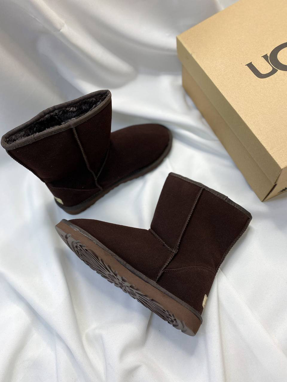 UGG Classic Short Brown Mocha (Распродажа) — фото 3