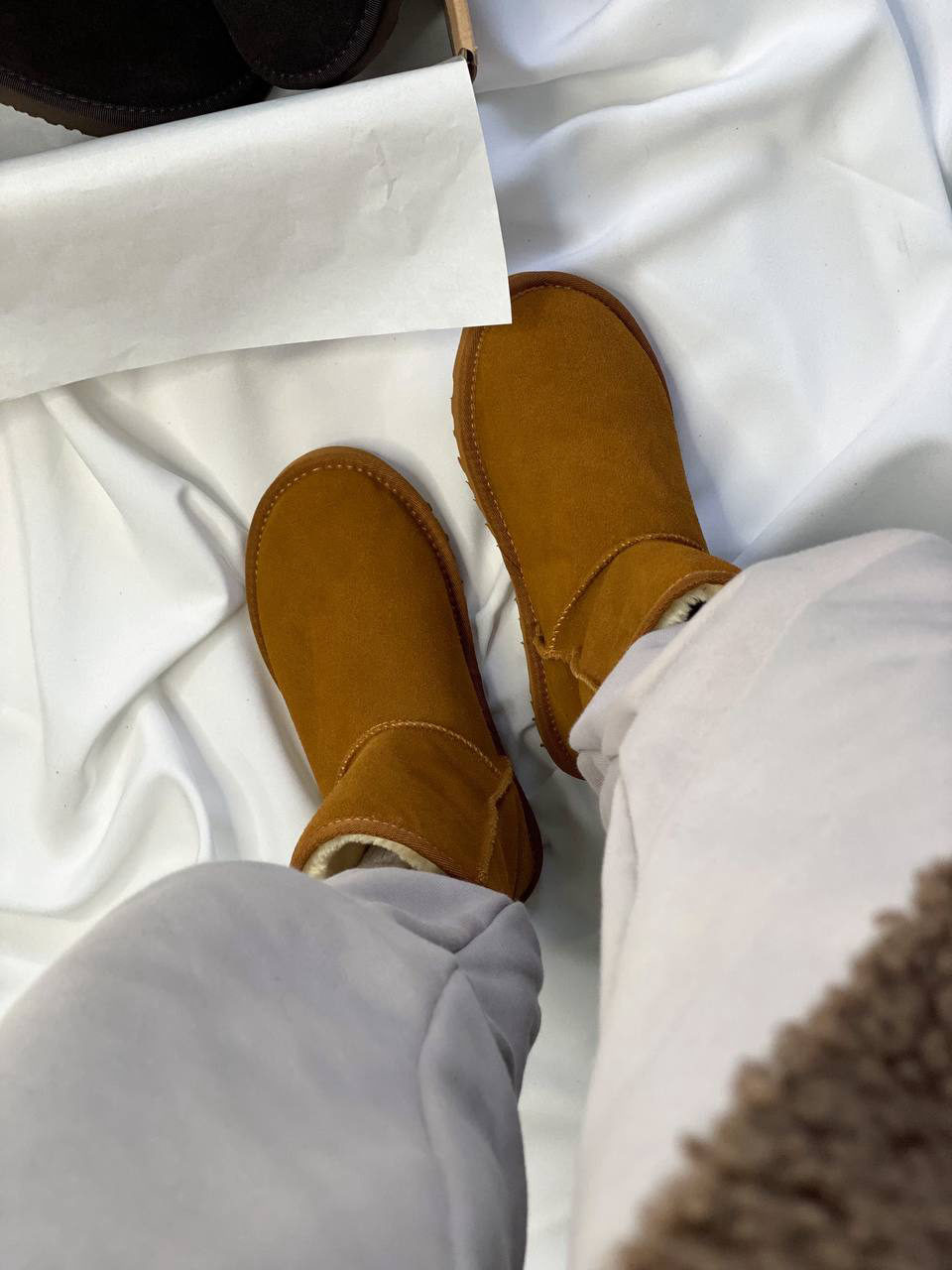 UGG Classic Short Beige (Распродажа) — фото 2