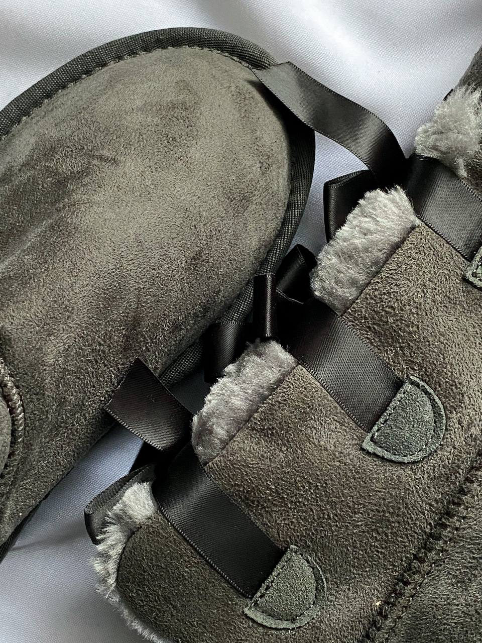 UGG Bailey Bow Gray (Распродажа) — фото 2