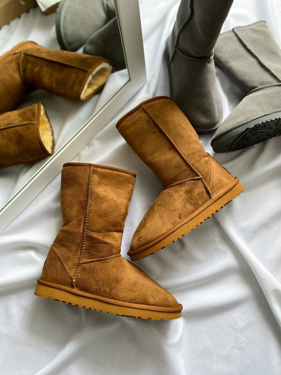UGG Classic Tall II Boot Beige (Распродажа) — фото 2