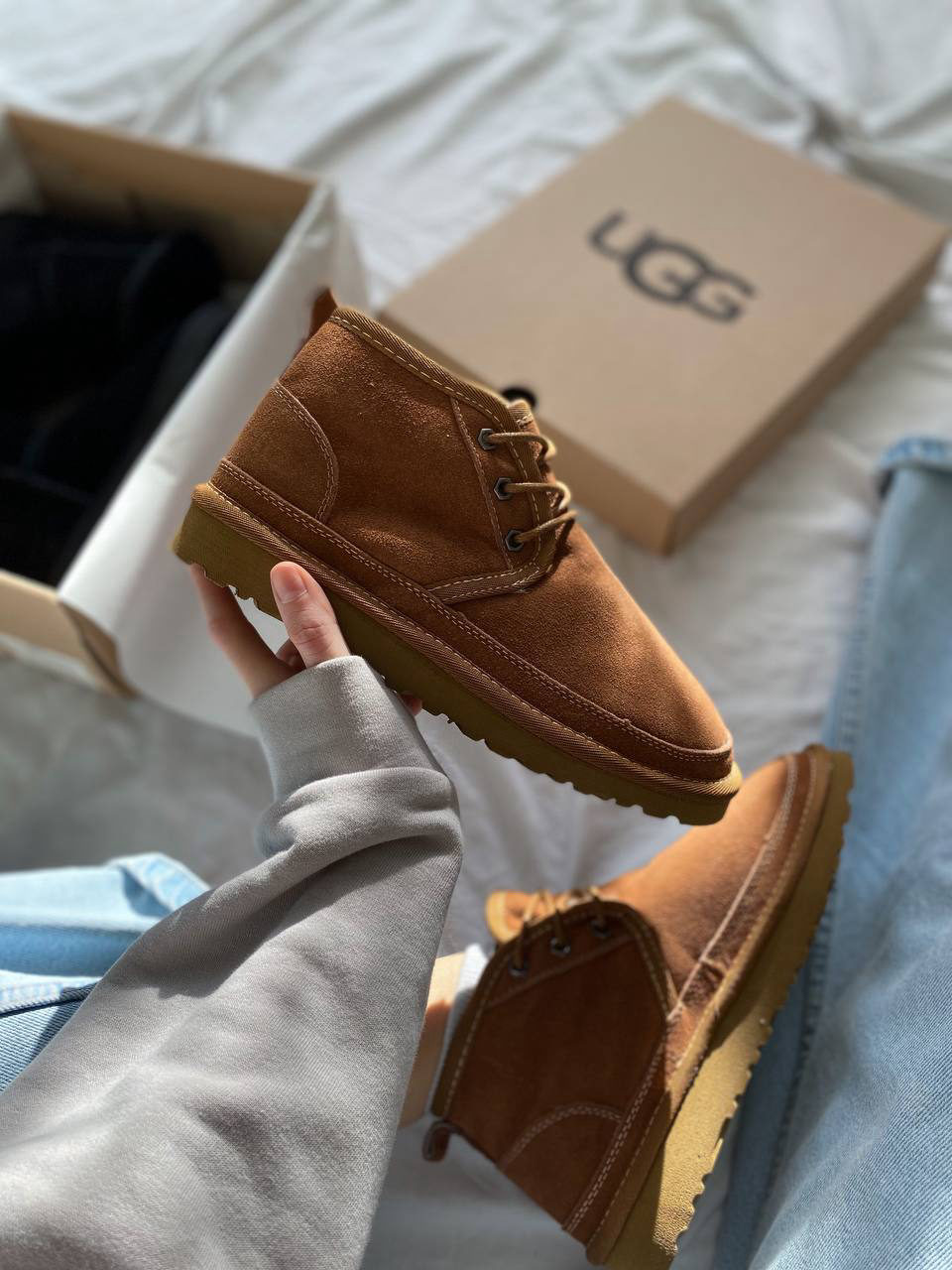 UGG Neumel Chestnut РОЗПРОДАЖ — фото 4