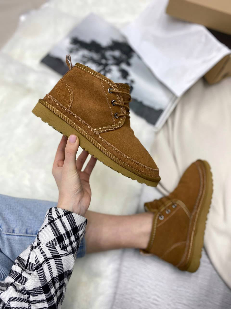 UGG Neumel Chestnut РОЗПРОДАЖ — фото 2