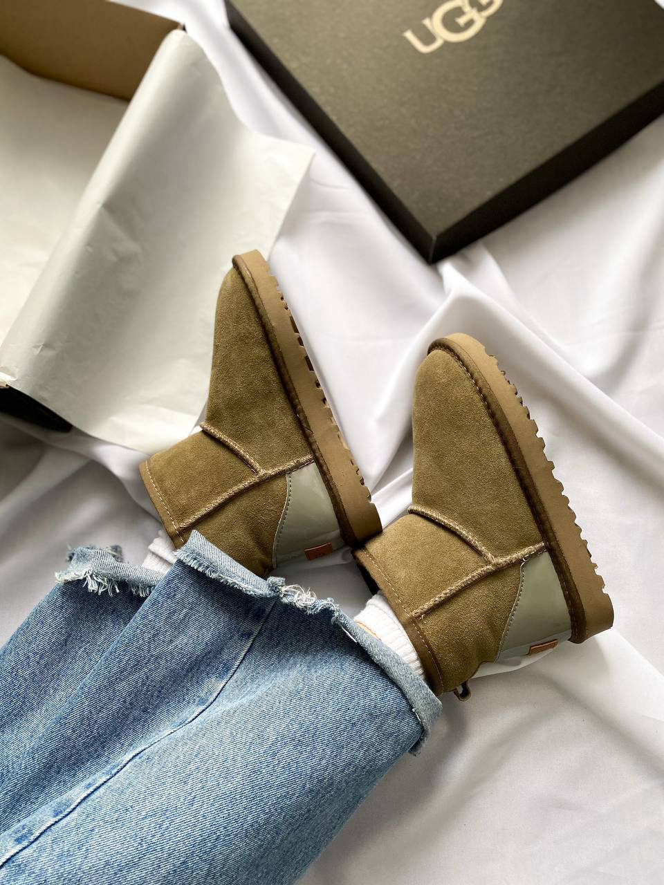 Ugg Classic Mini Mokko Suede — фото 6