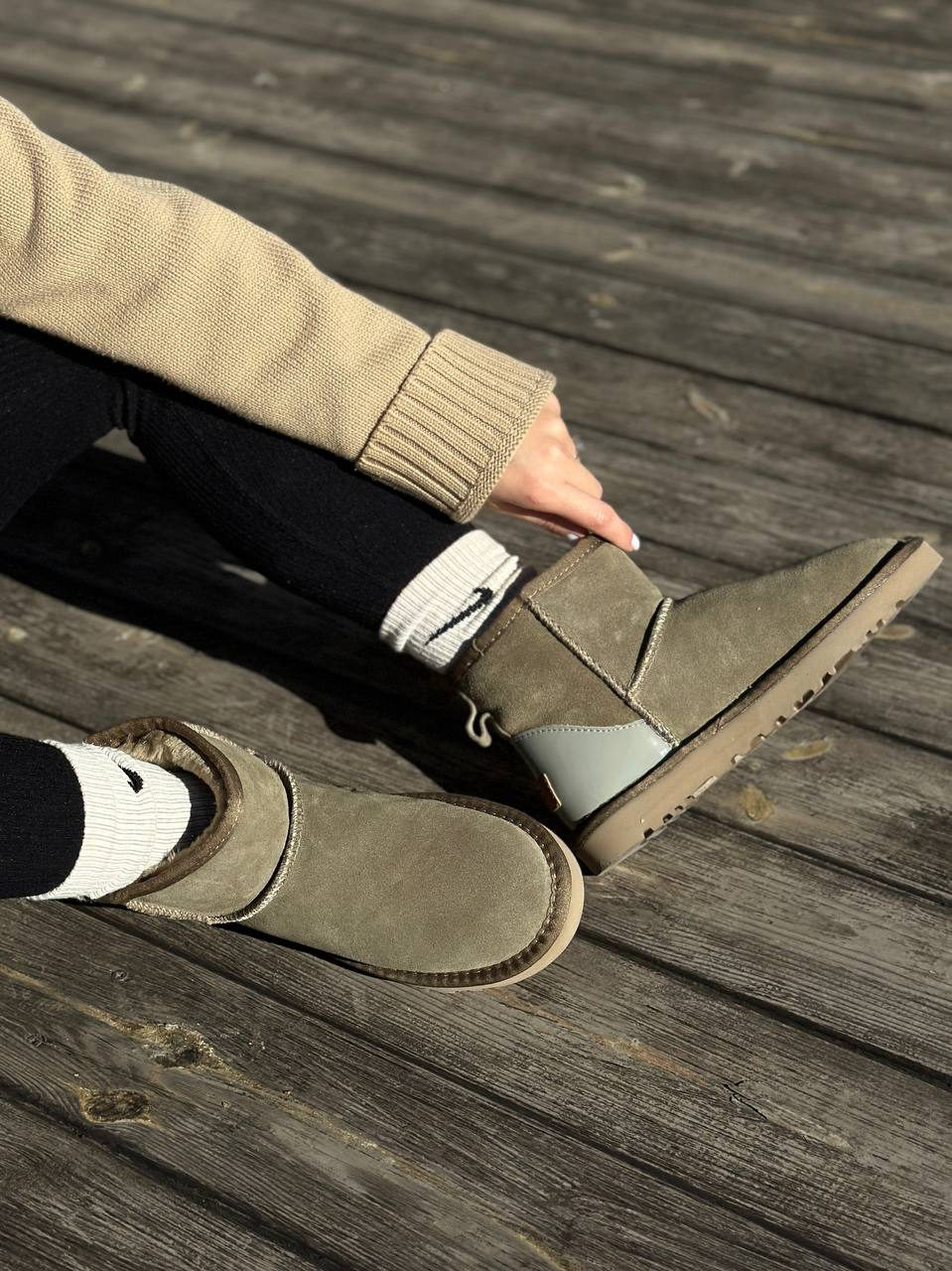 Ugg Classic Mini Mokko Suede — фото 4