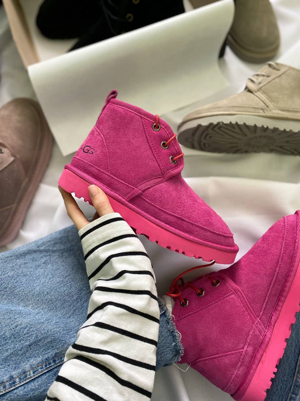 Ugg Neumel II Pink РОЗПРОДАЖ — фото 2