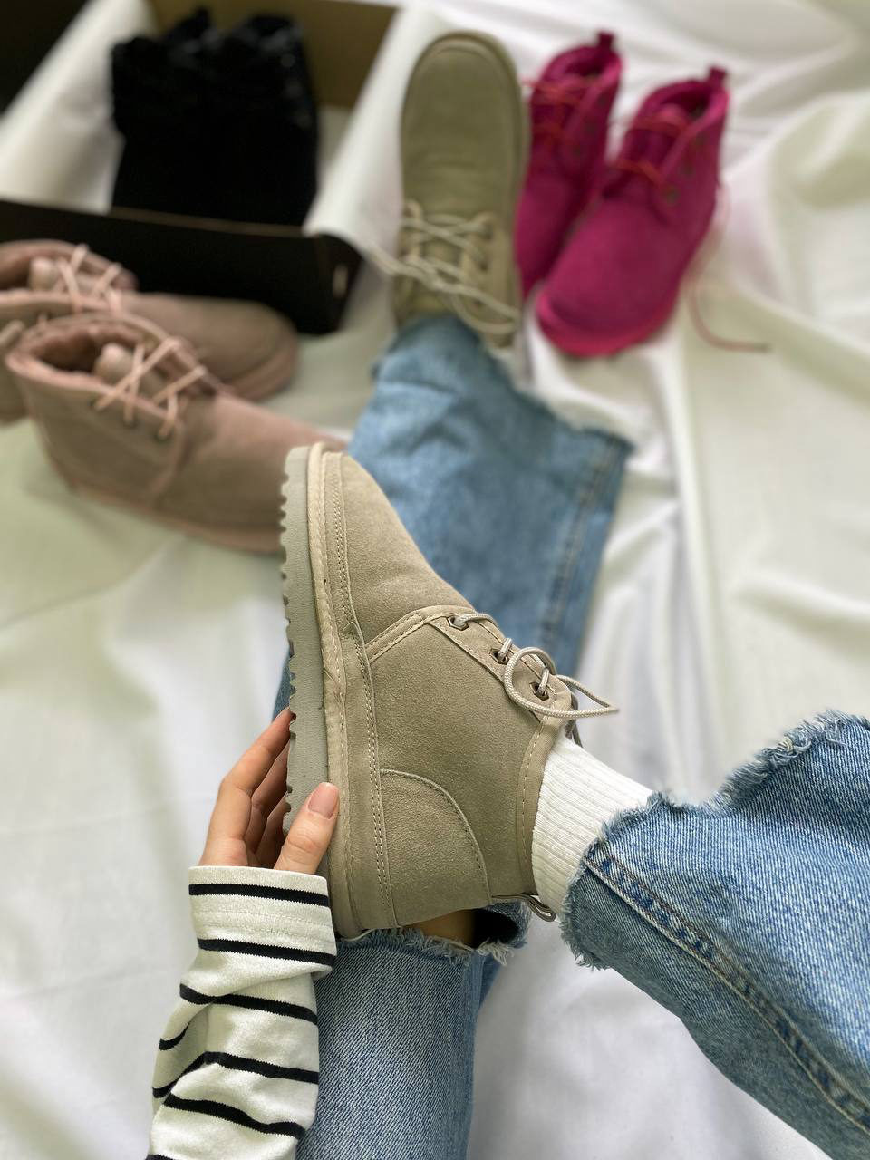 Ugg Neumel “Grey” РОЗПРОДАЖ — фото 5