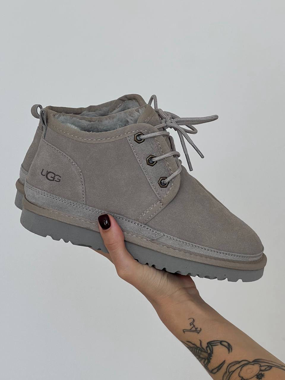 Ugg Neumel “Grey” РОЗПРОДАЖ — фото 3