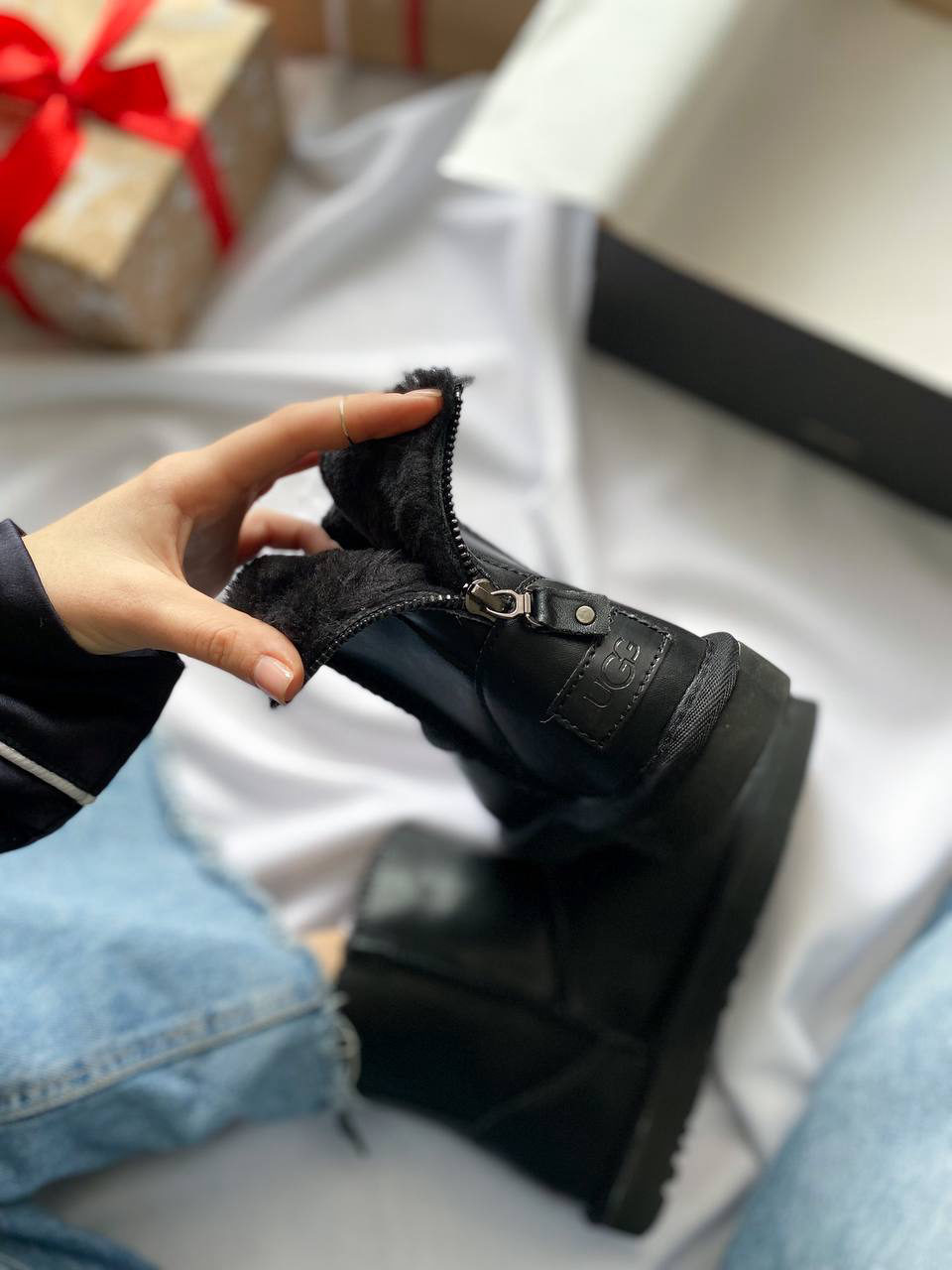 Ugg classic mini II Zip Boot РОЗПРОДАЖ — фото 5