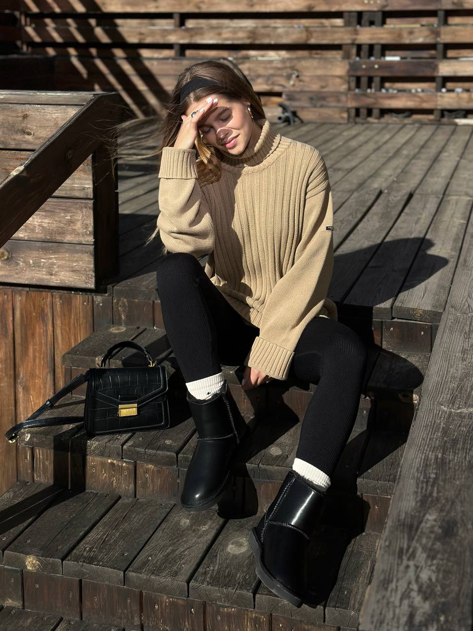Ugg classic mini II Zip Boot РОЗПРОДАЖ — фото 4