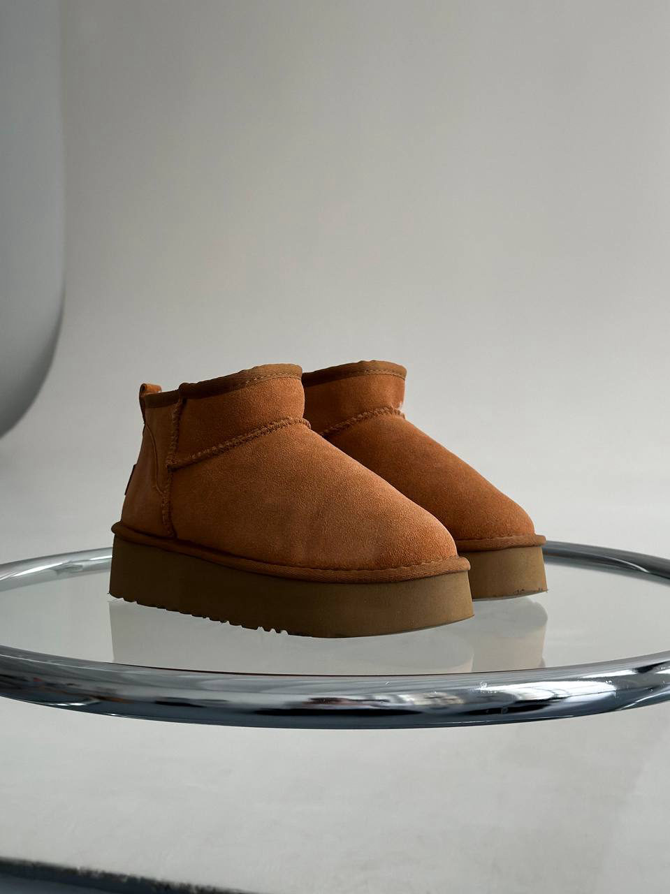 Ugg Ultra Mini Platform Beige — фото 2