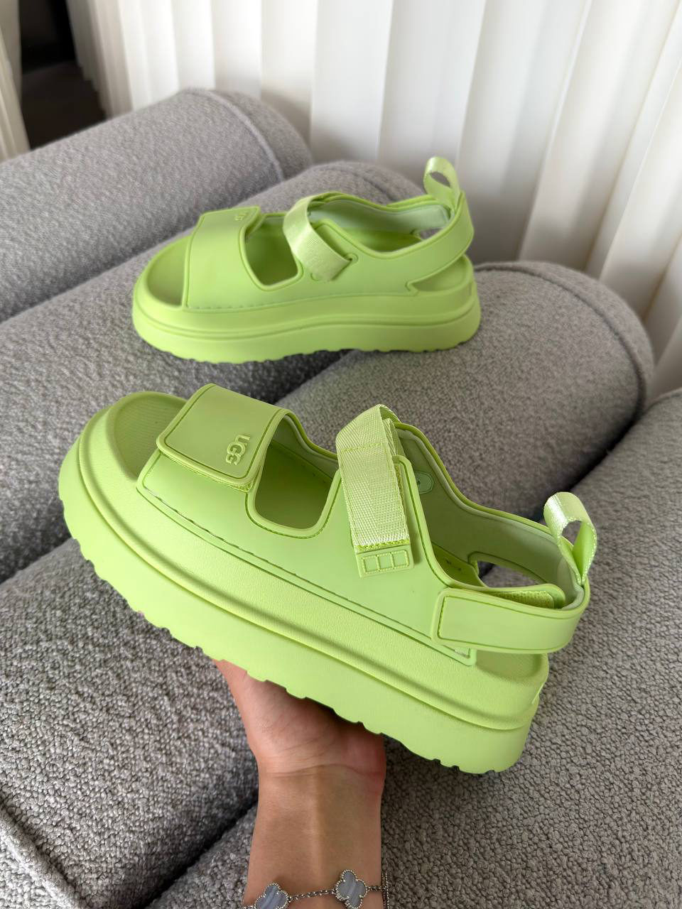 Ugg Goldenglow Sandals Light green — фото 2