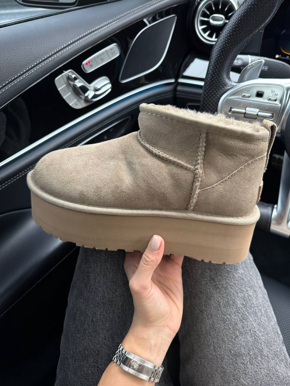 Ugg Ultra Mini Platform Beige XL — фото 2