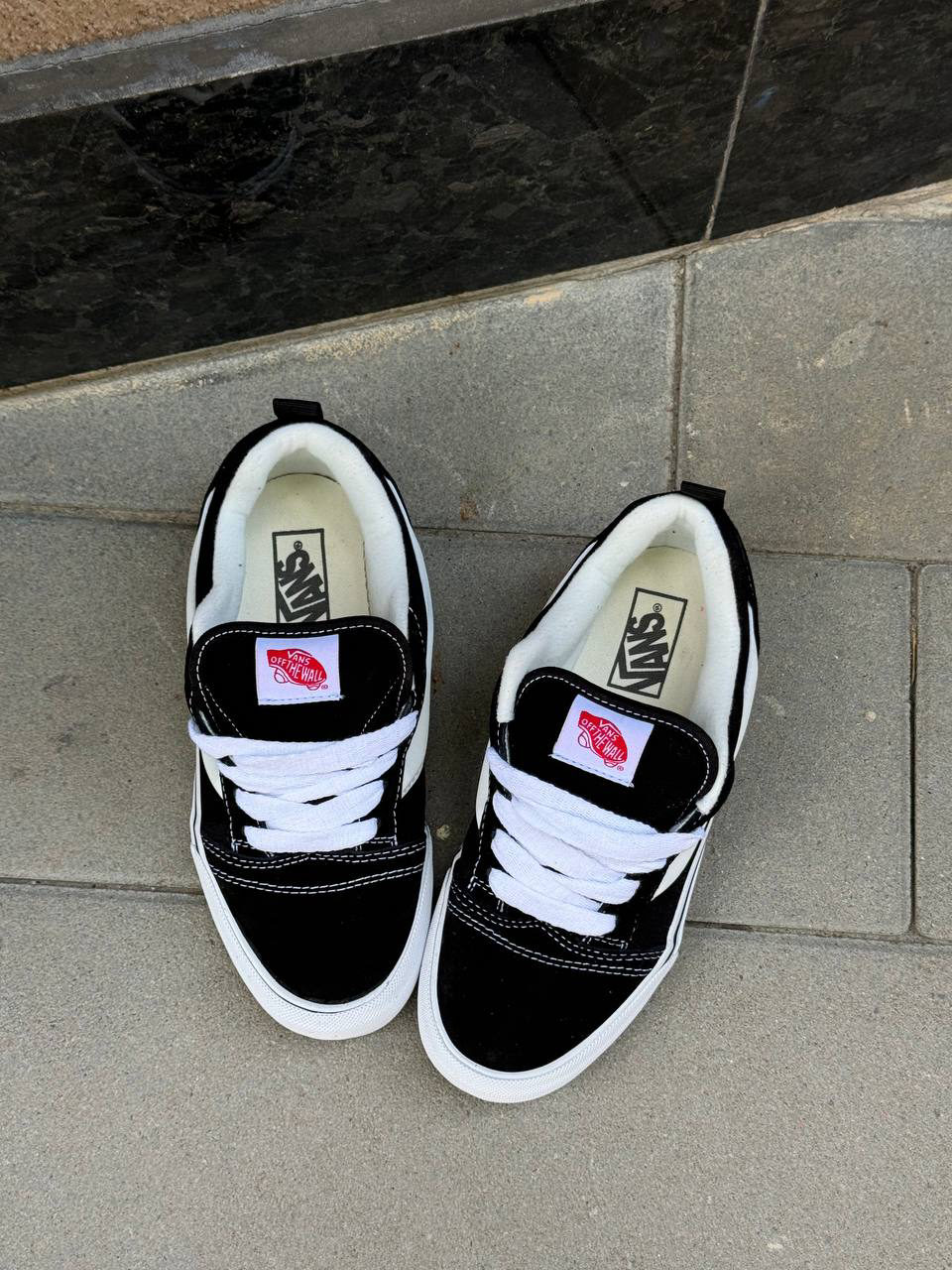 Vans Knu Skool Black/White Premium — фото 2