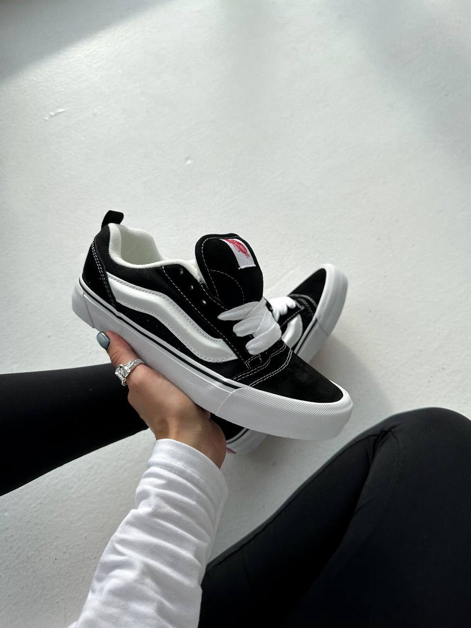 Vans Knu Skool Black/White Premium — фото 3