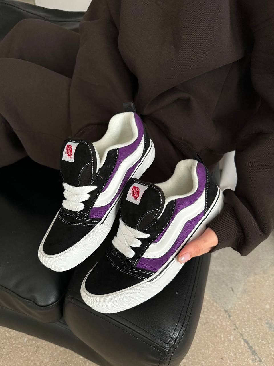 Vans KNU Purple/Black — фото 2