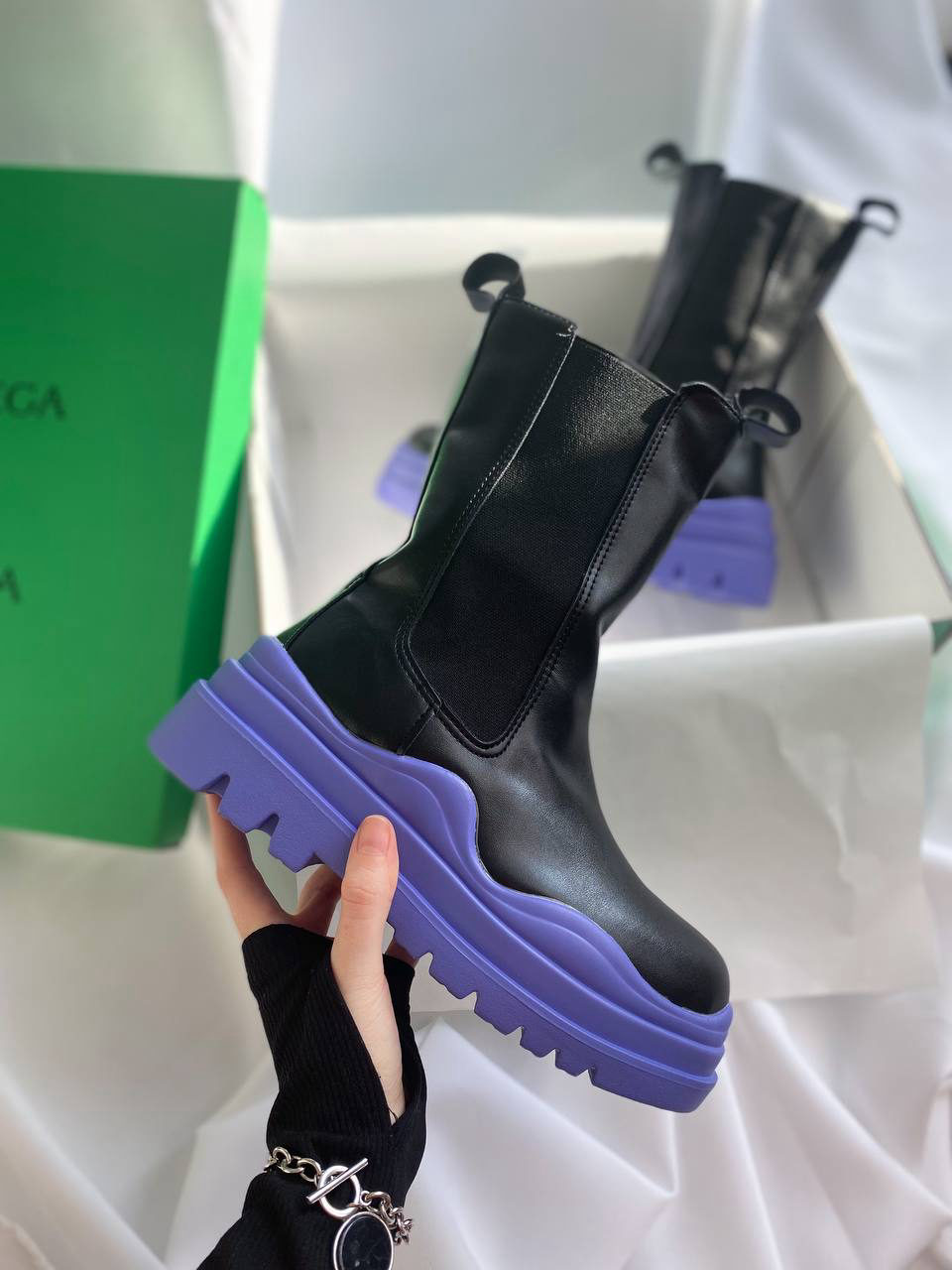 Bottega Veneta Purple No logo РОЗПРОДАЖ — фото 3