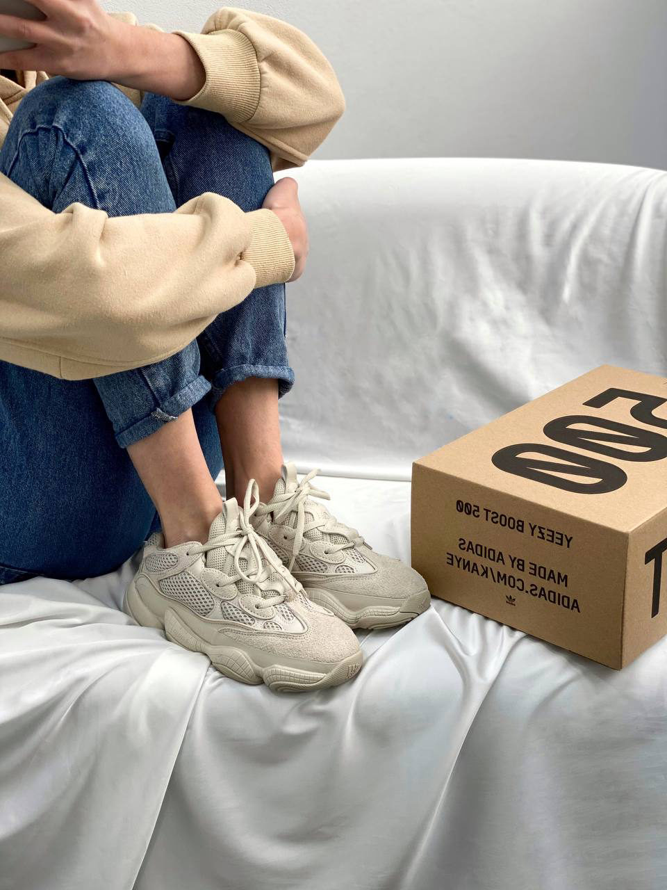 Yeezy 500 Blush — фото 5